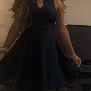 Navy dress